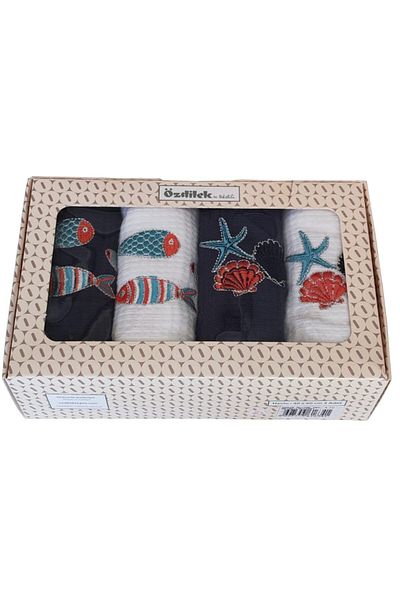 Özdilek 4-Piece Drying Towel Kitchen Towel - 40 X 60 cm