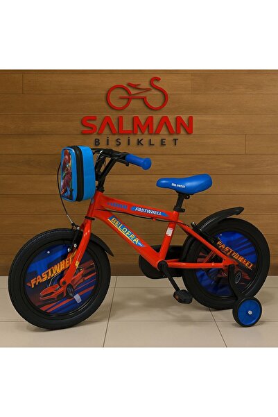 SLB-X6 Fastwheel 16 Jant Çocuk Bisikleti – 4-7 Yaş, V Brake, Lisanslı Model