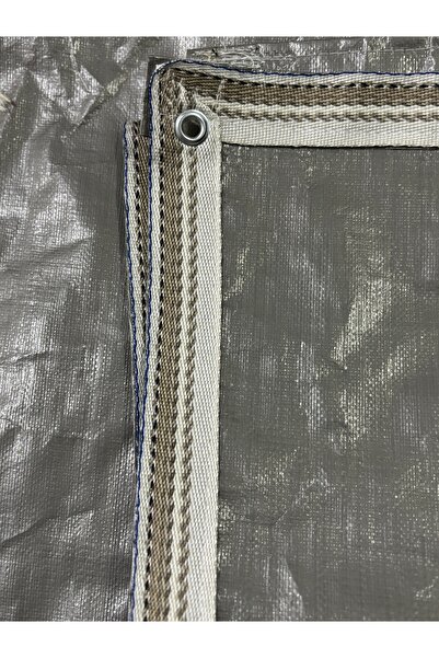 YILPAX ÇADIR BRANDASİ 3 X 4 KOLON TAKVİYELİ 180gr/m2 GRİ RENK