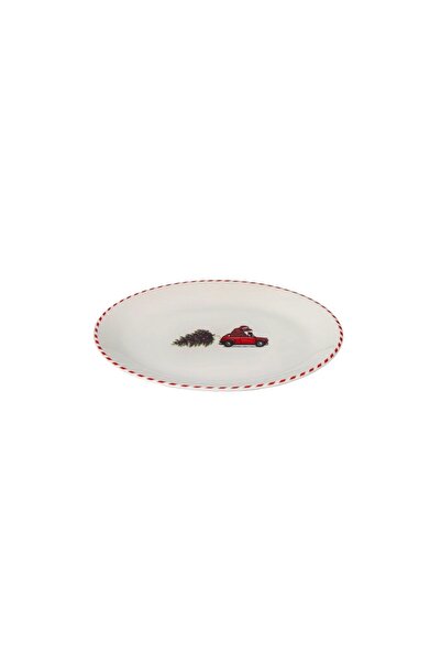 Porland Ruby Bear Boat Plate 28 cm