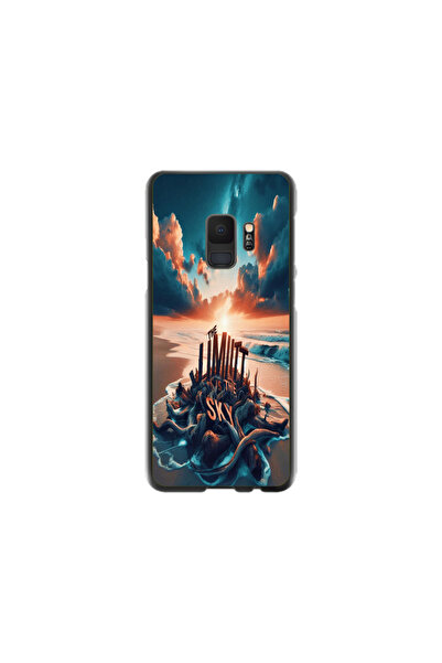 Atlas Husa Silicon HQCover compatibila cu Samsung Galaxy S9, Plaja, SP1M00009