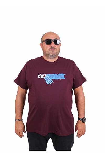 MocGrande Ανδρικό μπλουζάκι με λαιμόκοψη μεγάλου μεγέθους Champion 25180 MURDUM