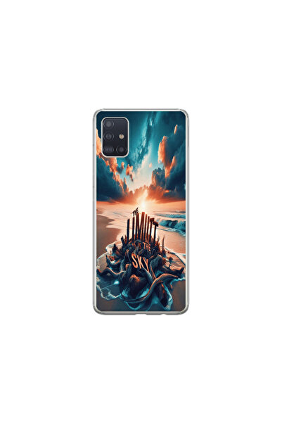 Atlas HQCover Silicone Case compatible with Samsung Galaxy A71, Beach, SP1M00009