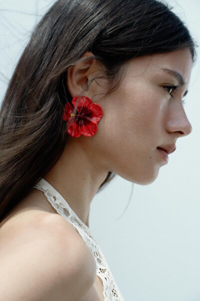 Bo Takı ve Aksesuar Çiçek küpe seti