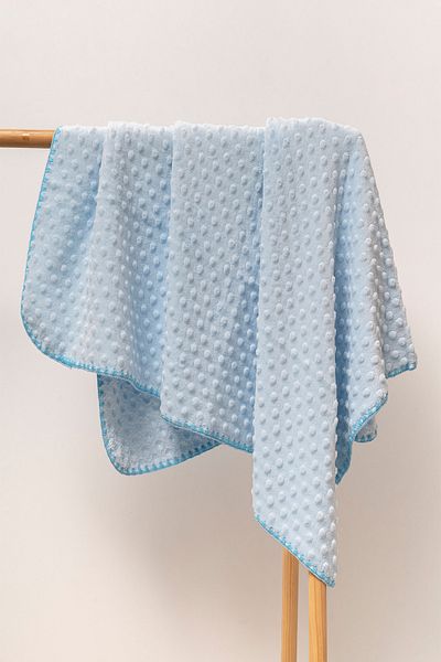MAHFEL 100% Welsoft Chickpea 1St Class Baby & Kids Blanket Blue