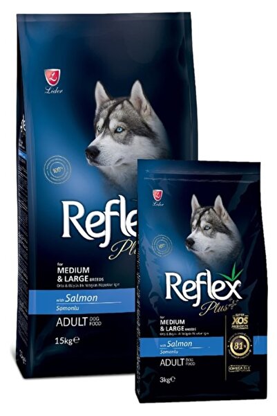 Reflex Plus Orta&büyük Irk Somonlu Yetişkin Köpek Maması 3 kg CB10713