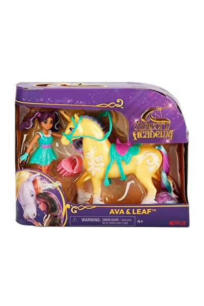 SPOR35 Kız Erkek Çocuk Oyuncak 6071175 Unicorn Academy Bebek ve Unicorn Kız E...