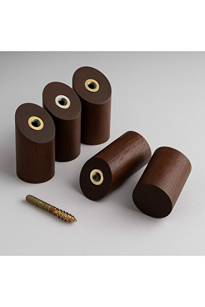 viveres 4 Lü Set Dekoratif Ahşap Duvara Monte Modern Antre , Hol ,Banyo, Mutfak Askılık , Havluluk