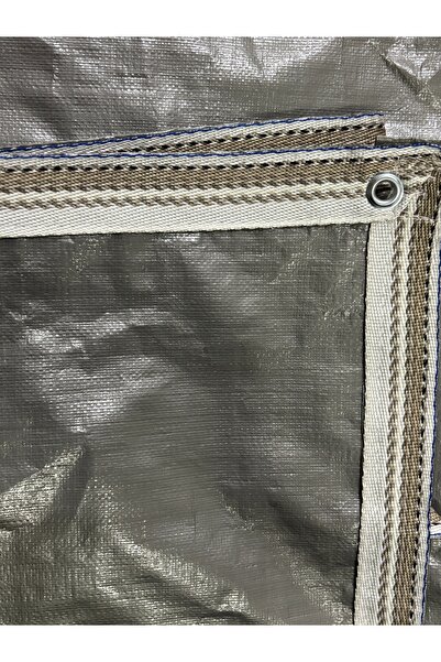 PERBRANDA ÇADIR BRANDASİ 4 X 6 KOLON TAKVİYELİ 180gr/m2 GRİ RENK