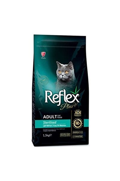 Reflex Plus Somonlu Kısırlaştırılmış Kedi Maması 1.5 kg