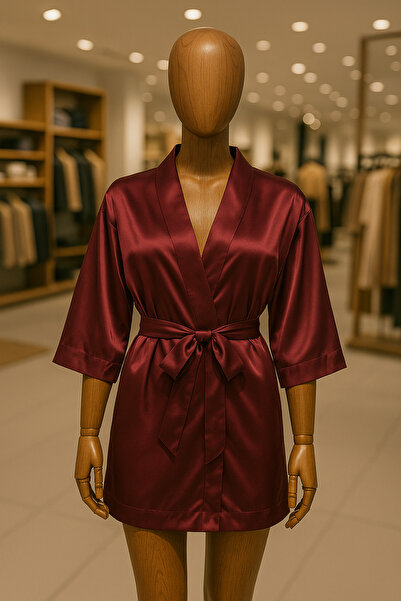 Loule Îmbrăcăminte pentru damă Cămașă de noapte din satin cu curea OL.N1.I0.002