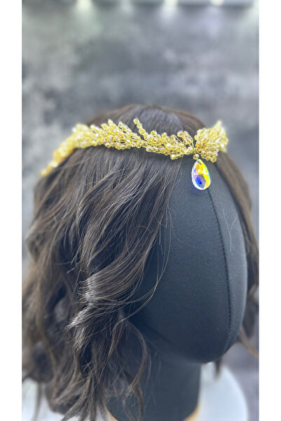 Store GOLD ALINLIK AKSEUSAR KINA TACI GELİN AKSESULARI