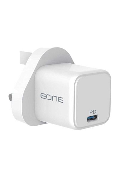 EONE 20W Type-C PD Fast Wall Charger for iPhone with Type-C Port - White