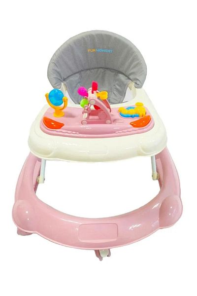 Fun Moment Baby walker with soft padded seat