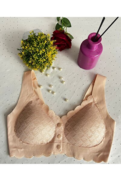 TEKDEMİR Laser Cut Seamless Ghost Gathering Bra