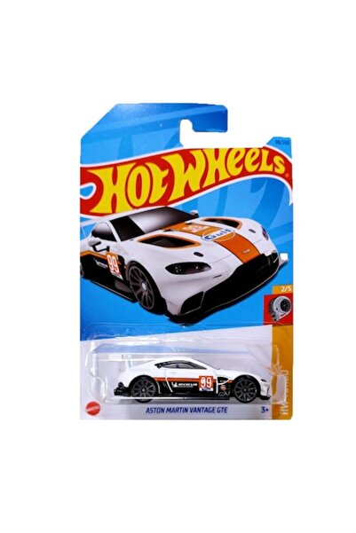 HOT WHEELS Masinuta metalica Hot Wheels, Aston Martin Vantage GTE, 1:64, Alb