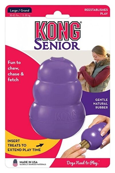Kong Senior Yaşlı Köpekler Için Isırma Oyuncağı M