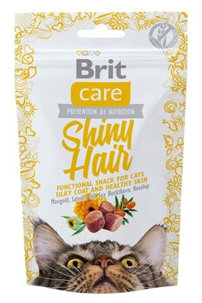 Brit Care Cat Snack Shiny Hair Kedi Ödülü 50 gr