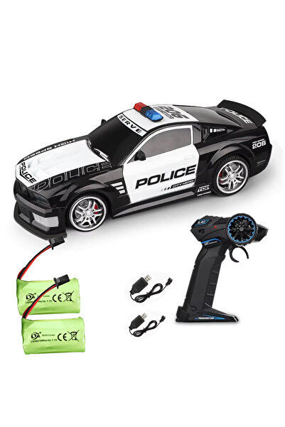 Choice 2 بطارية 1999 1/12 سيارة شرطة كبيرة 2.4 جيجا هرتز فائقة السرعة تعمل بالتحكم عن بعد مع أضواء متينة