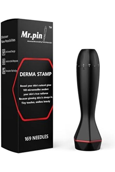 Mr Pin ختم ديرما من السيد بين، ١٦٩ دبوسًا من التيتانيوم، طراز جديد فاخر ومُحس...