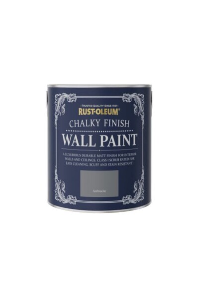 OEM Vopsea Lavabila Chalky Wall Paint Anthrachite 1 Litru