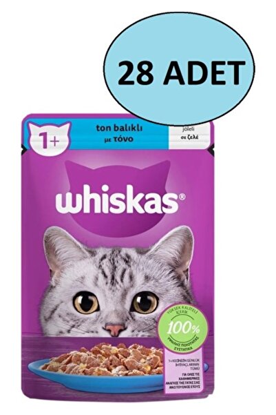 Whiskas Pouch Ton Balıklı 85 gr x 28'li