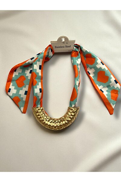 Bo Takı ve Aksesuar Çelik fular kolyeler