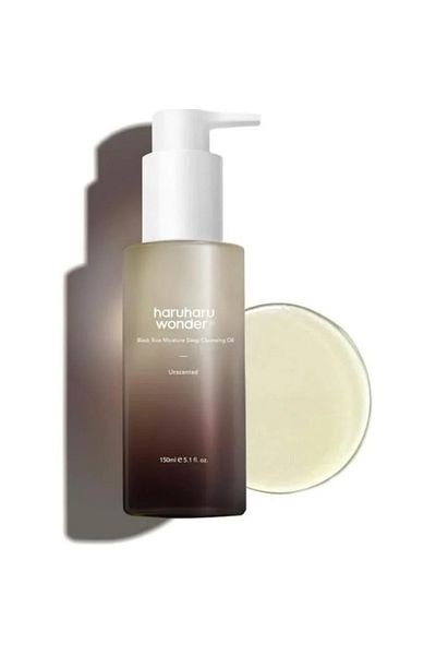HaruHaru Haruharu Black Rice Moisturizing Deep Cleansing Oil, 150ml