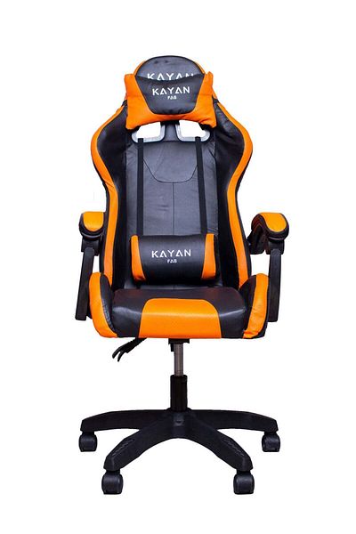 KAYAN High-QUALITY Comfortable RGB LED Lightning Gaming Chair With Back Massage Pillow & Bluetooth Speaker