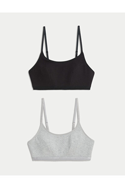 Marks & Spencer 2'li Pamuklu Crop Top İlk Sütyenim