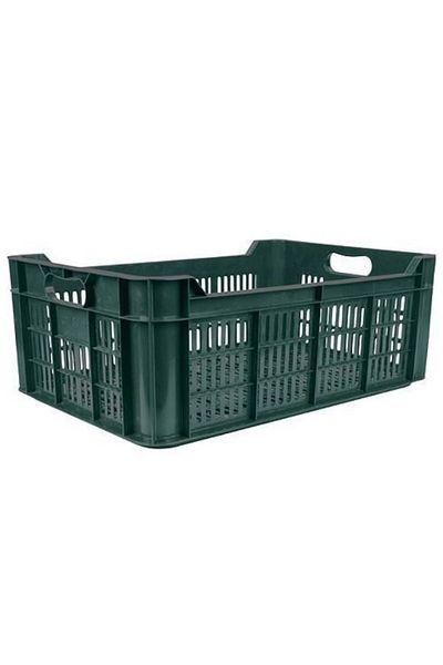 Mercaton M20 fruit and vegetable storage bin made of polyethylene, Green, 49 L, 600 x 400 x 235 mm