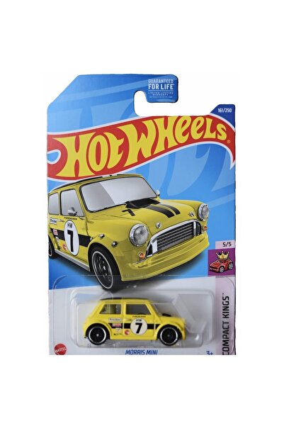 HOT WHEELS Masinuta Metalica Hot Wheels, Morris Mini, Galben, 1:64