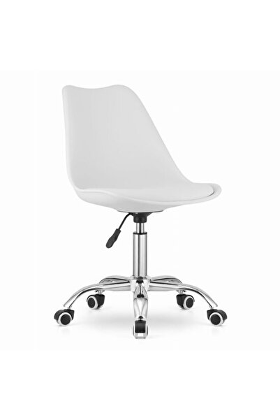 Mercaton Scaun de birou, Mercaton, Alba, Alba, pivotant, PP, alb, 48x43x91.5 cm