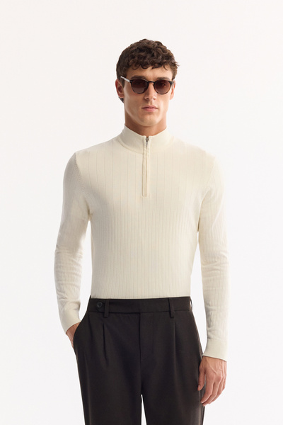 Avva Erkek Kahve Klasik Bel Yün Karışımlı Soft Touch Carrot Fit Pantolon A52Y3012