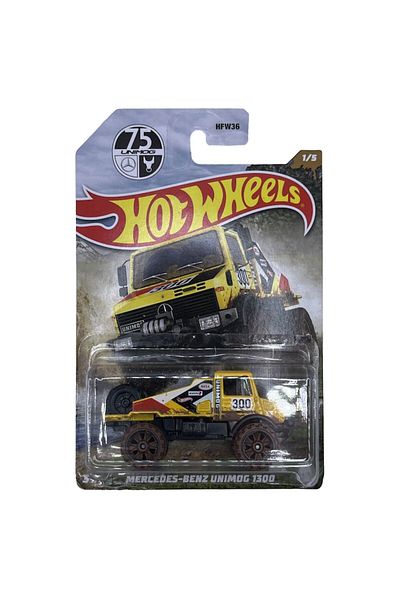 HOT WHEELS Masinuta Hot Wheels Mud Runners Mercedes-Benz Unimog 1300