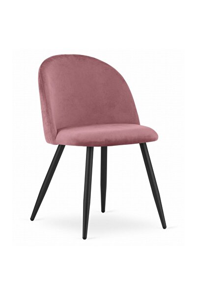 Mercaton Scaun de bucătărie/living, Mercaton, Bello, catifea, metal, roz, 464...