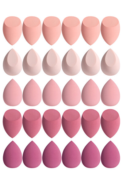 Choice6 01 30 بيضة تجميل (إسفنجات مكياج) إسفنجة تجميل مختلطة، سائلة، كريمية، ...