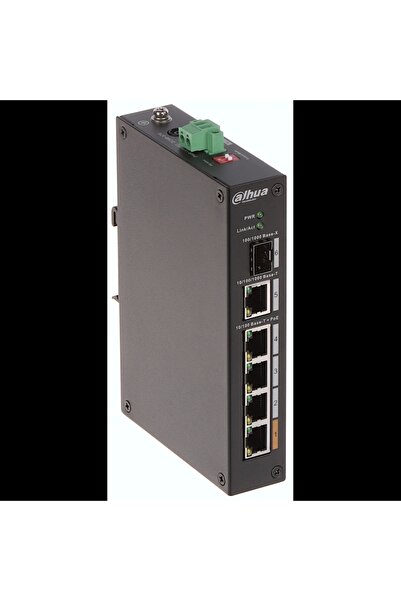 DAHUA Pfs3106-4Et-60-V2, 4 Ports, Megabit, Poe 60W, 1 Port Gigabit Uplink, 1 ...