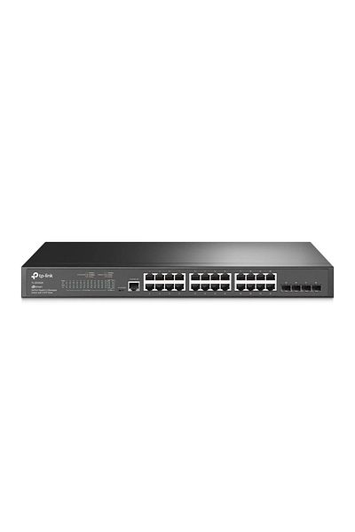TP-LINK Tl-Sg3428 24 Port 10-100-1000 Switch 4 Port Sfp L2 Steel Case Rack Mount