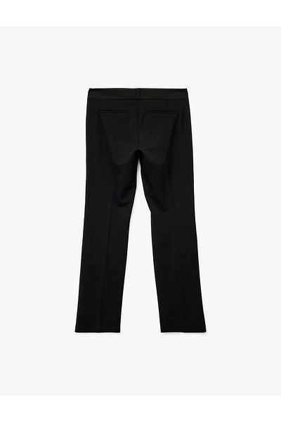 Koton Slim Fit Spanish Leg Black Women's Pants 6Wak40033Pw