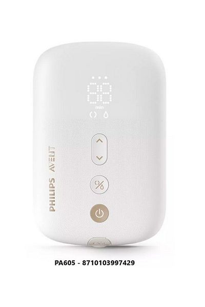 Philips Avent Single Electric Breast Pump, Cordless, 118mL, BPA-Free, Natural Motion Tech