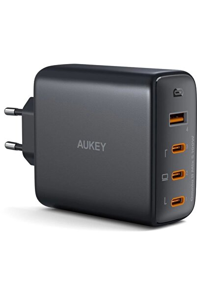 Genel Markalar Pa-b7s-bk 100w Dört Bağlantı Noktalı Pd Gan Duvar Şarj Cihazı