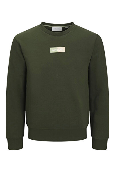 Jack & Jones Jjpa Khaki Men's Sweatshirt 12278617