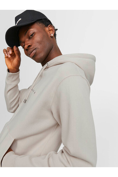 Jack & Jones Jjestar Bej Erkek Sweatshirt 12233972