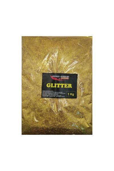 OEM Sclipici Decorativ Auriu Intens 0.3mm 1 Kg