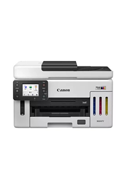 Canon Maxıfy Gx6140, Renkli, Mürekkep Mega Tanklı, Yazıcı, Tarayıcı, Wifi, La...