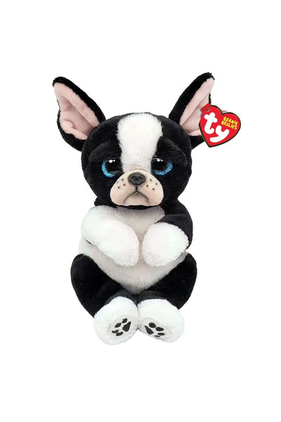 Plus TY 24 CM BEANIE BELLIES CATELUL ALB NEGRU TINK