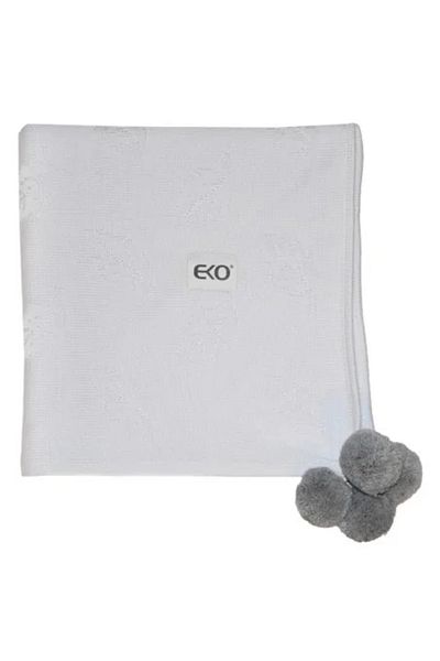 EKO Bamboo Blanket, Eko, 80 x 80 cm, White