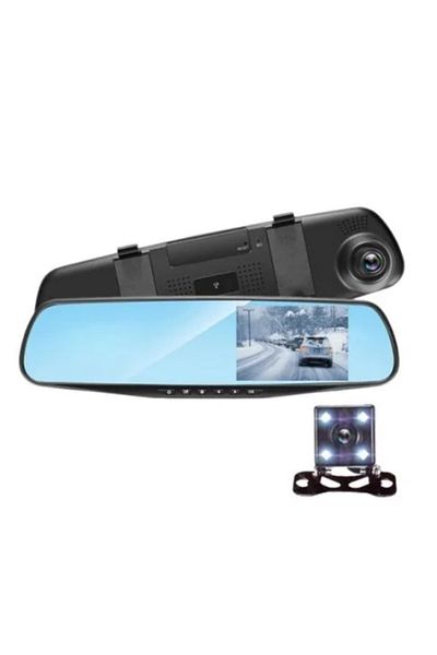 Express Rearview Mirror with Reversing Camera, Full HD, LCD 4.3", Motion or Impact Detection
