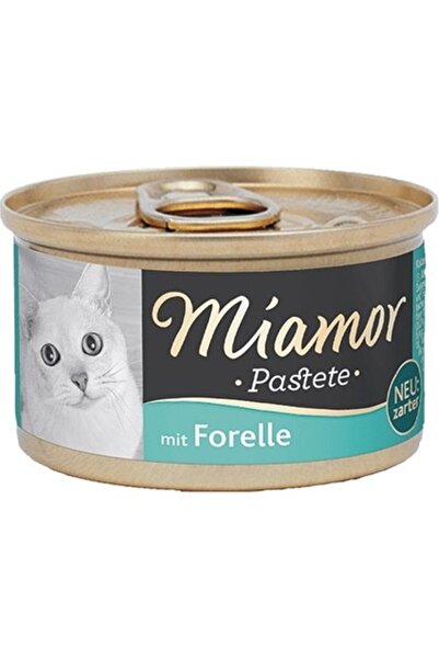 Miamor Pastete Alabalıklı Yetişkin Kedi Konservesi 85 gr (12 Adet)